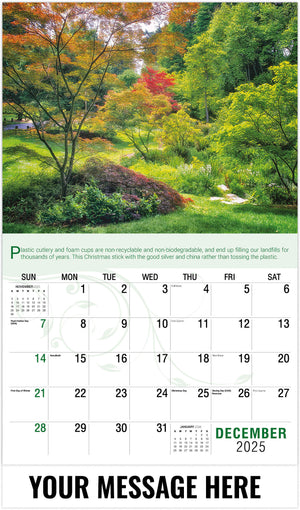 Go Green - 2026 Promotional Calendar