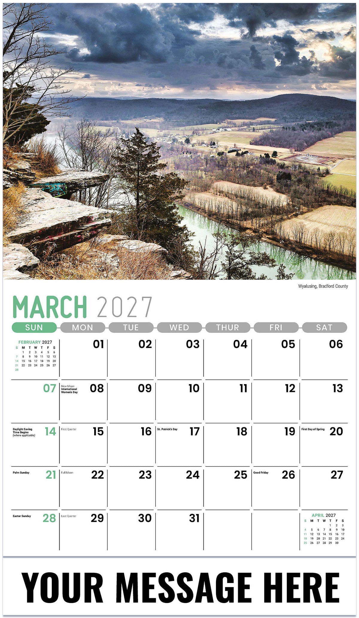 Scenes of Pennsylvania - 2027 Promotional Calendar