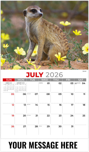 International Wildlife - 2026 Promotional Calendar