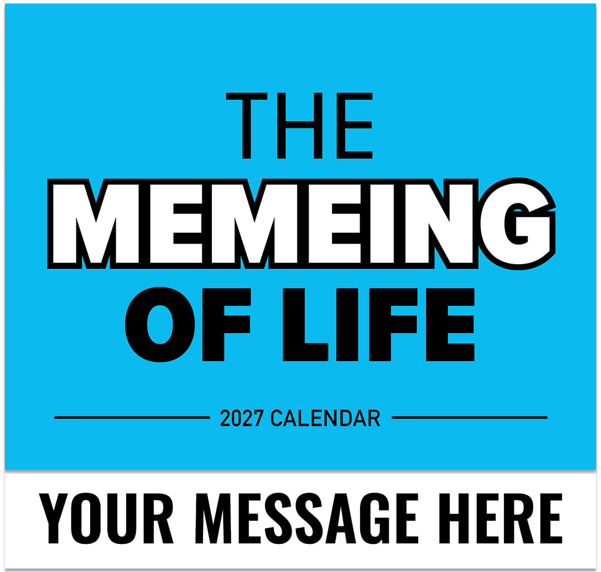 The Memeing of Life - 2027 Promotional Calendar