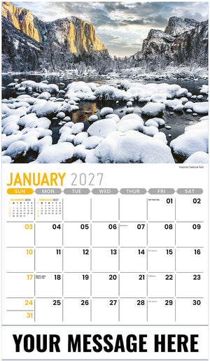 Scenes of California - 2027 Promotional Calendar