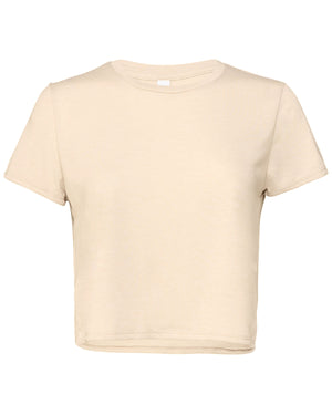 Bella + Canvas Ladies' Flowy Cropped T-Shirt