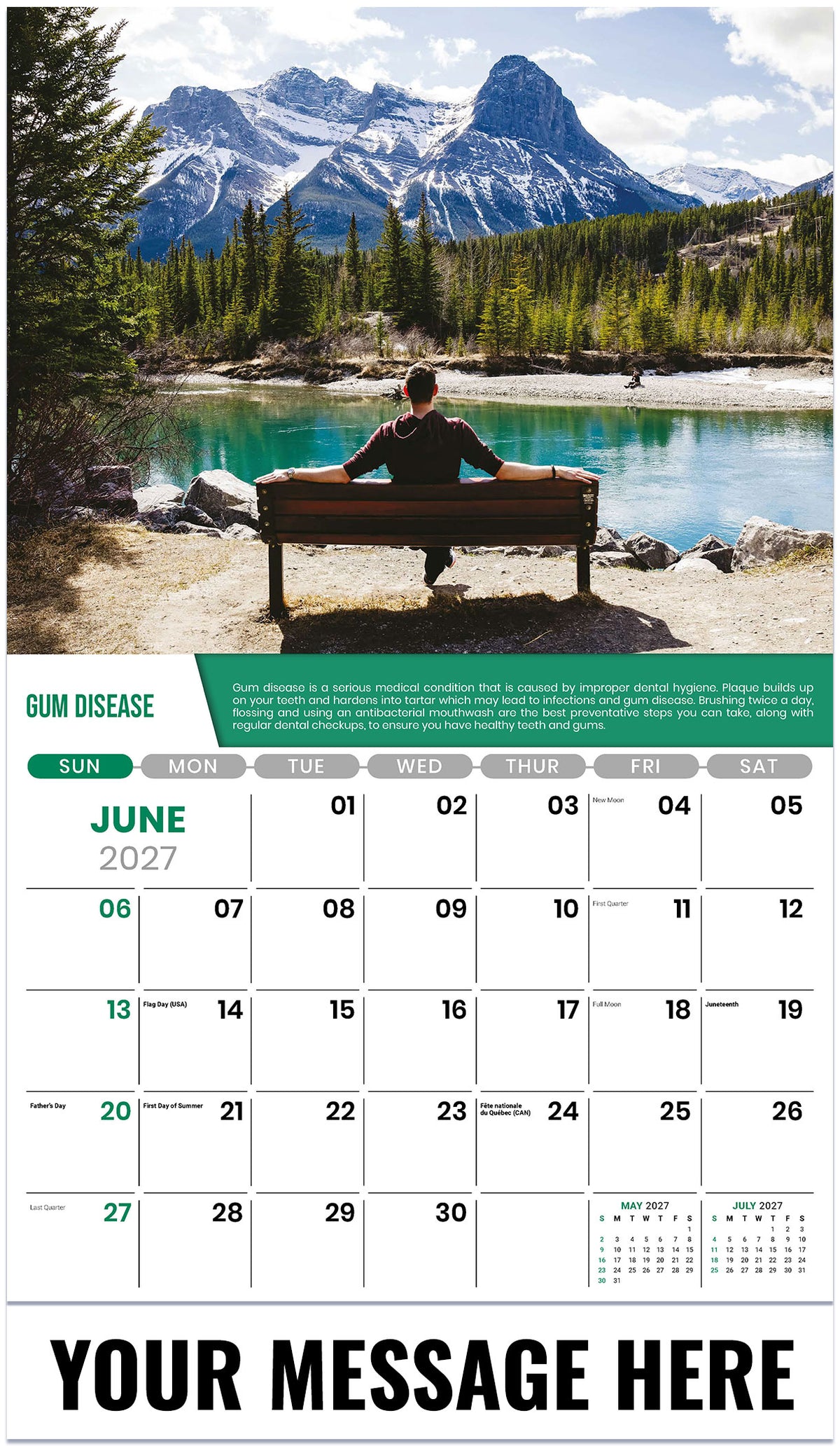 Health Tips - 2027 Promotional Calendar