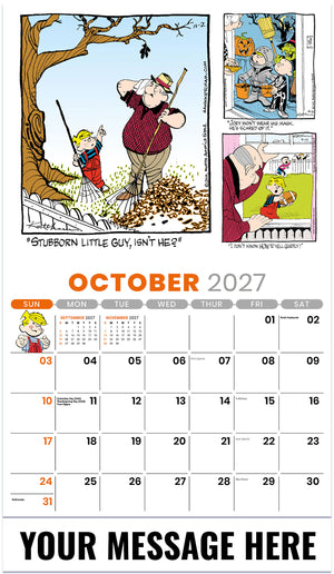 Dennis The Menace - 2027 Promotional Calendar