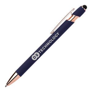 Ellipse Softy Rose Gold Classic with Stylus - Blue