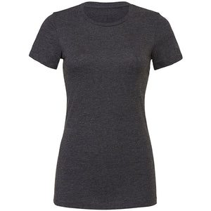 Bella + Canvas Ladies' Slim Fit T-Shirt - Dark Gry Heather