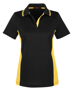 Harriton Ladies' Flash Snag Protection Plus IL Colourblock Polo