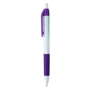 Serrano Pen - White With Purple