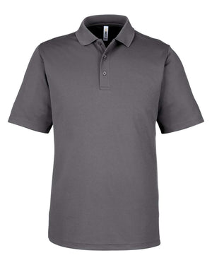 CORE365 Men's Market Snag Protect Mesh Polo - Carbon