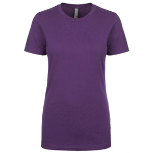 Next Level Ladies' Boyfriend T-Shirt - Purple Berry