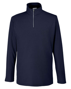 CORE365 Men's Fusion ChromaSoft™ Pique Quarter-Zip - Classic Navy