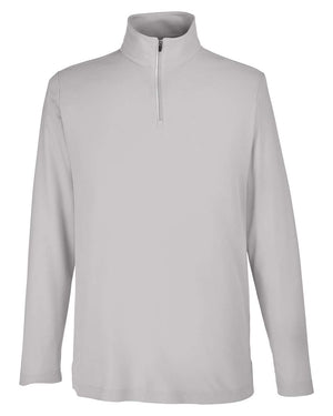 CORE365 Men's Fusion ChromaSoft™ Pique Quarter-Zip - Platinum