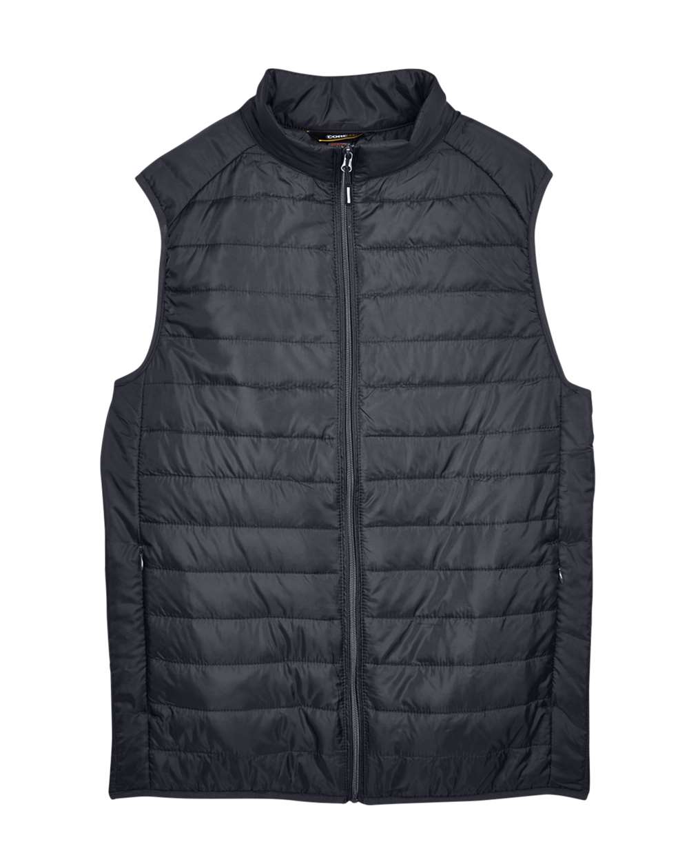 CORE365 Packable Puffer Vest - Men - Carbon