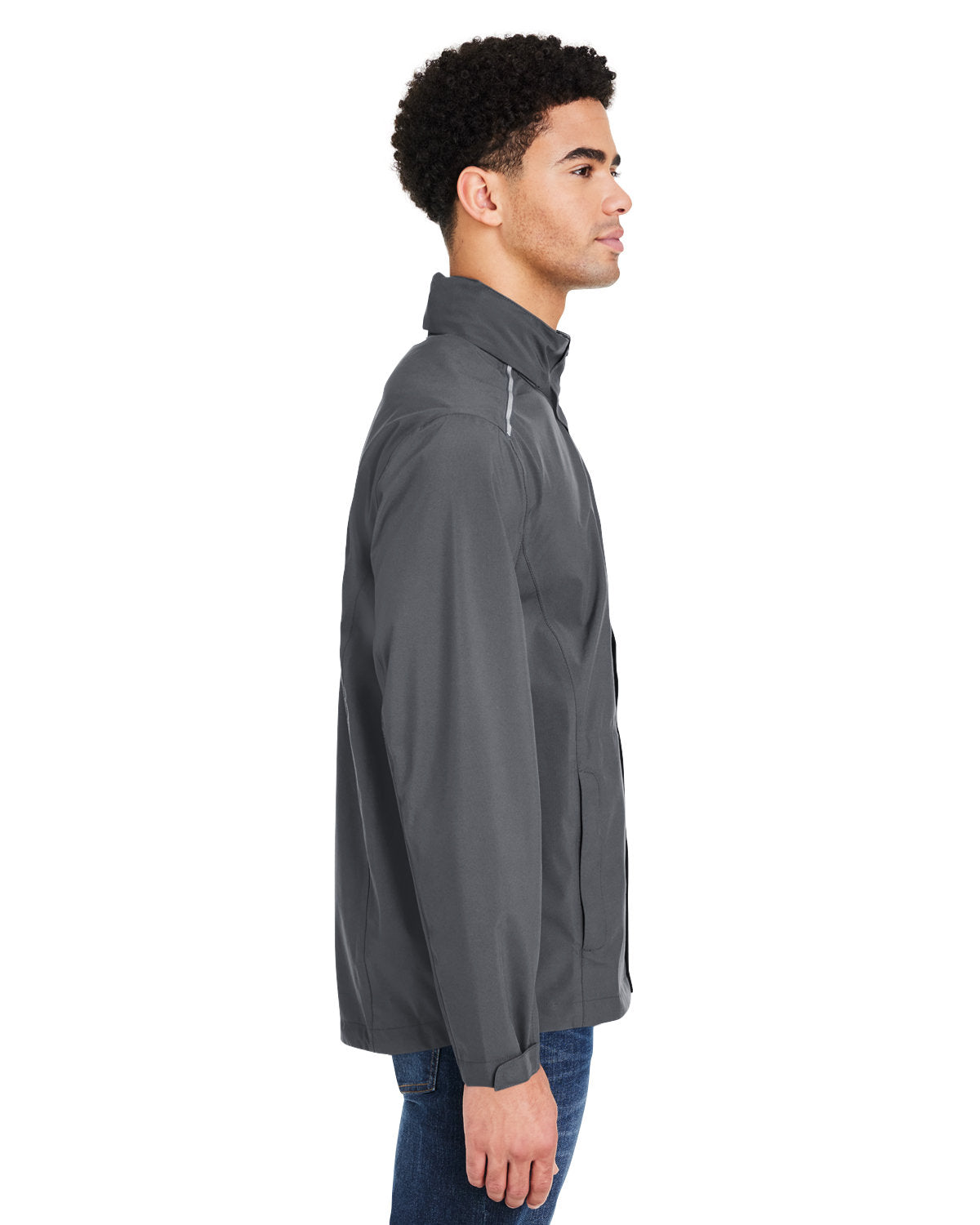 Core365 Men's Barrier Rain Jacket - Side