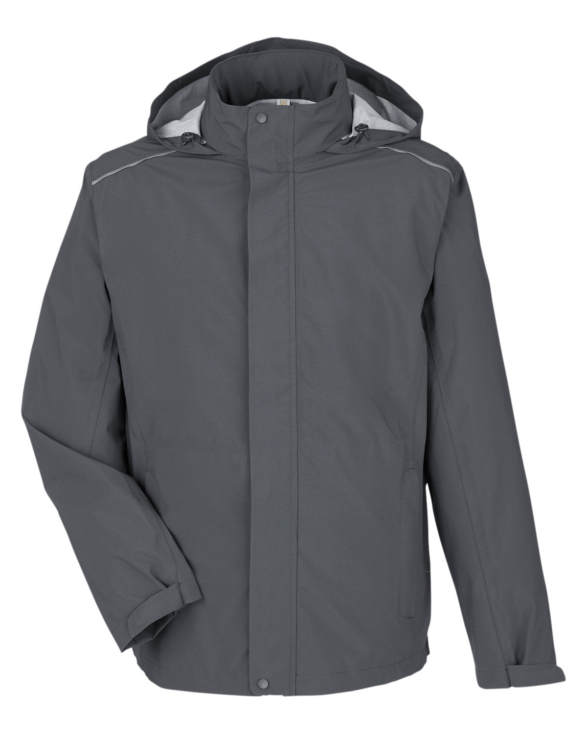 Core365 Men's Barrier Rain Jacket - Carbon