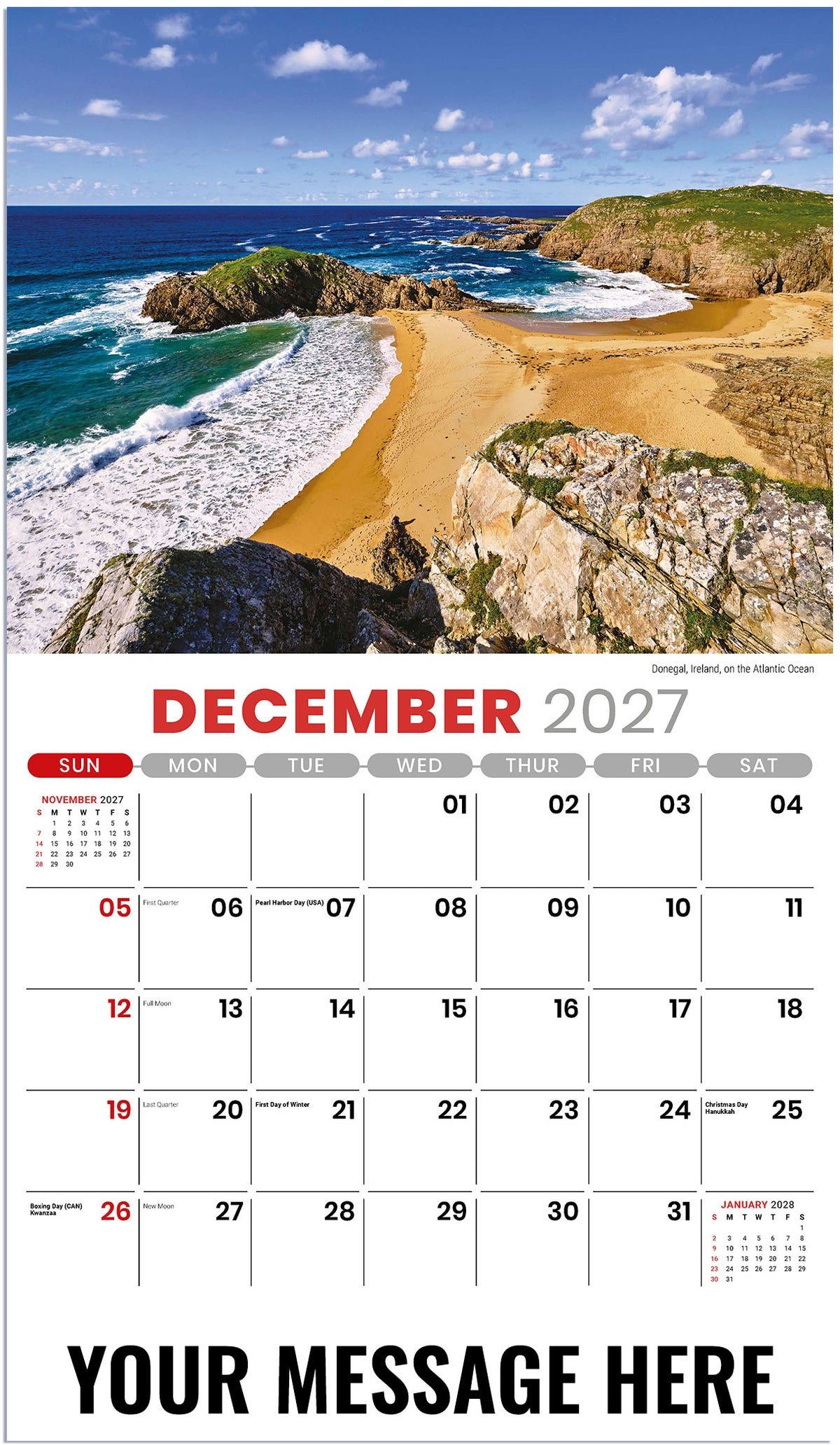 Sun, Sand & Surf - 2027 Promotional Calendar