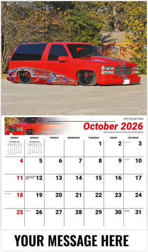 Pumped-Up Pickups - 2026 Promotional Calendar