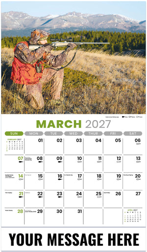 Fishing and Hunting - 2027 Promotional Calendar