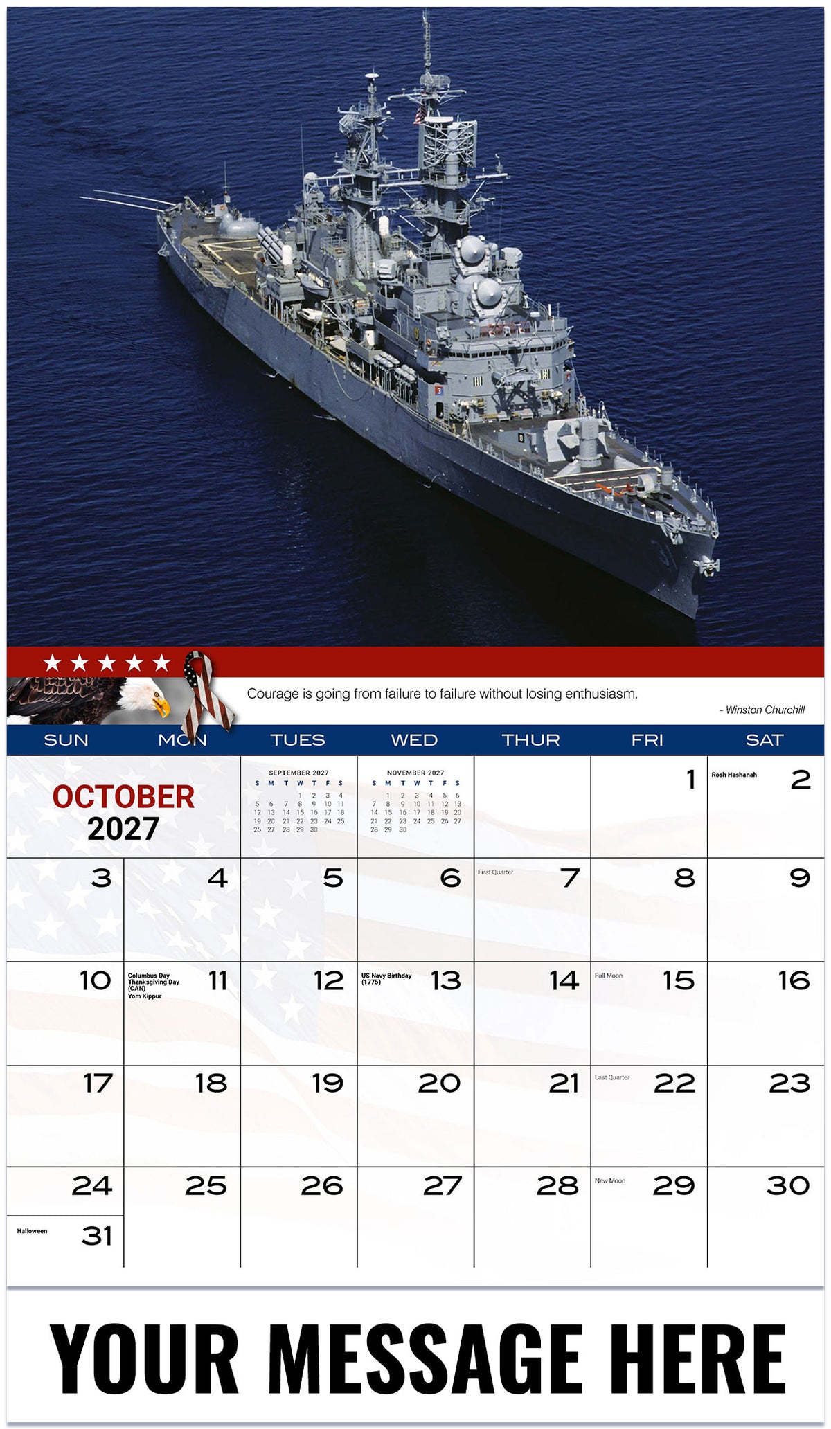 Home of the Brave - 2027 Promotional Calendar