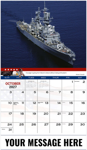 Home of the Brave - 2027 Promotional Calendar