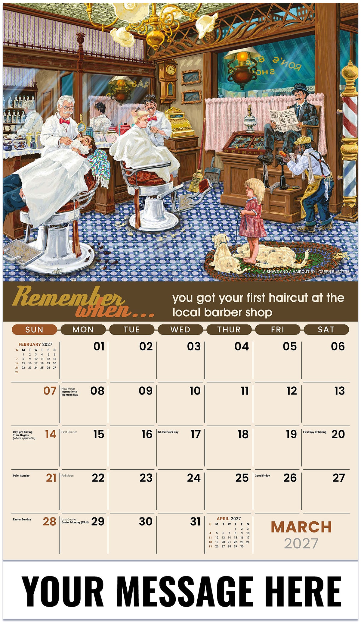 Remember When - 2027 Promotional Calendar
