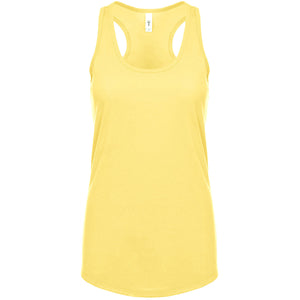 Next Level Ladies' Ideal Racerback Tank - Banana Cream