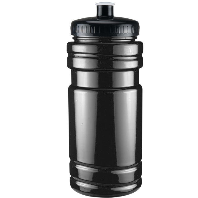 Surf Bottle with Push Pull Lid - Black
