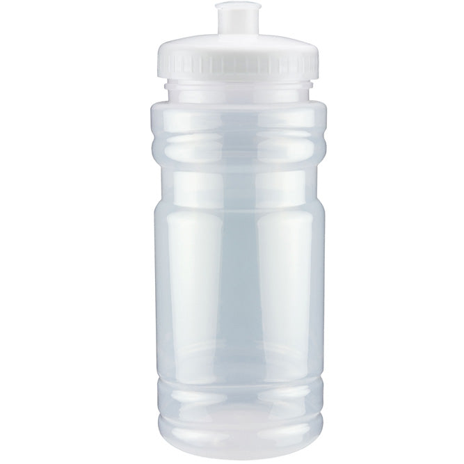 Surf Bottle with Push Pull Lid - Translucent Frost