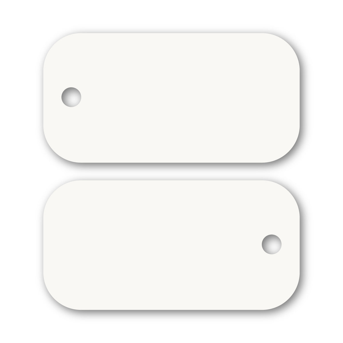 Poly Laminate Key Tag - Large Rectangle