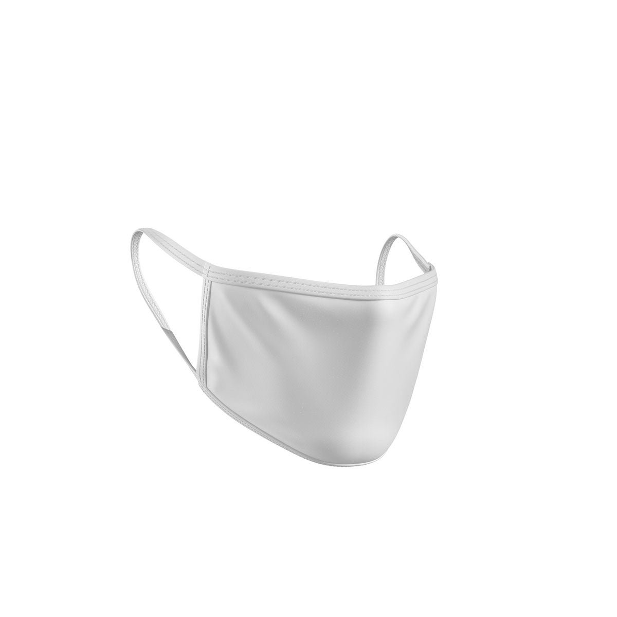 4 Ply Cotton Face Mask - Blank - White