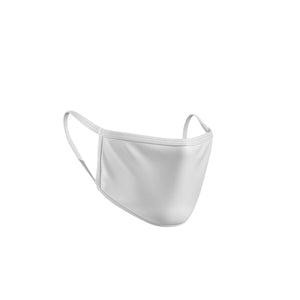 4 Ply Cotton Face Mask - Blank - White