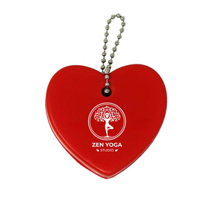 Heart Shape Floating Key Tag