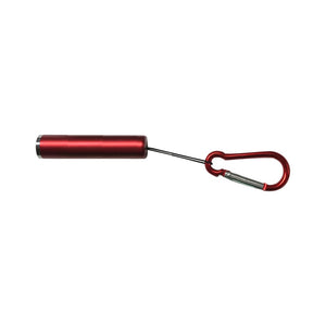 Mini Carabiner Flashlight - Red