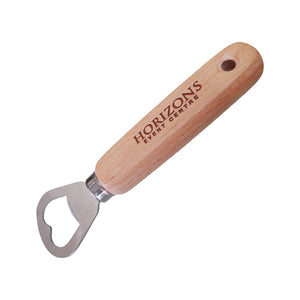 Retro Bottle Opener - Wood
