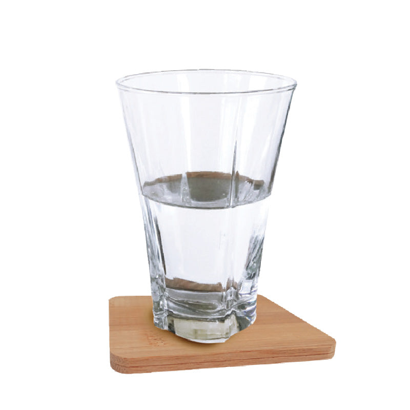 Square Bamboo Coaster - 4 Piece Set - Square