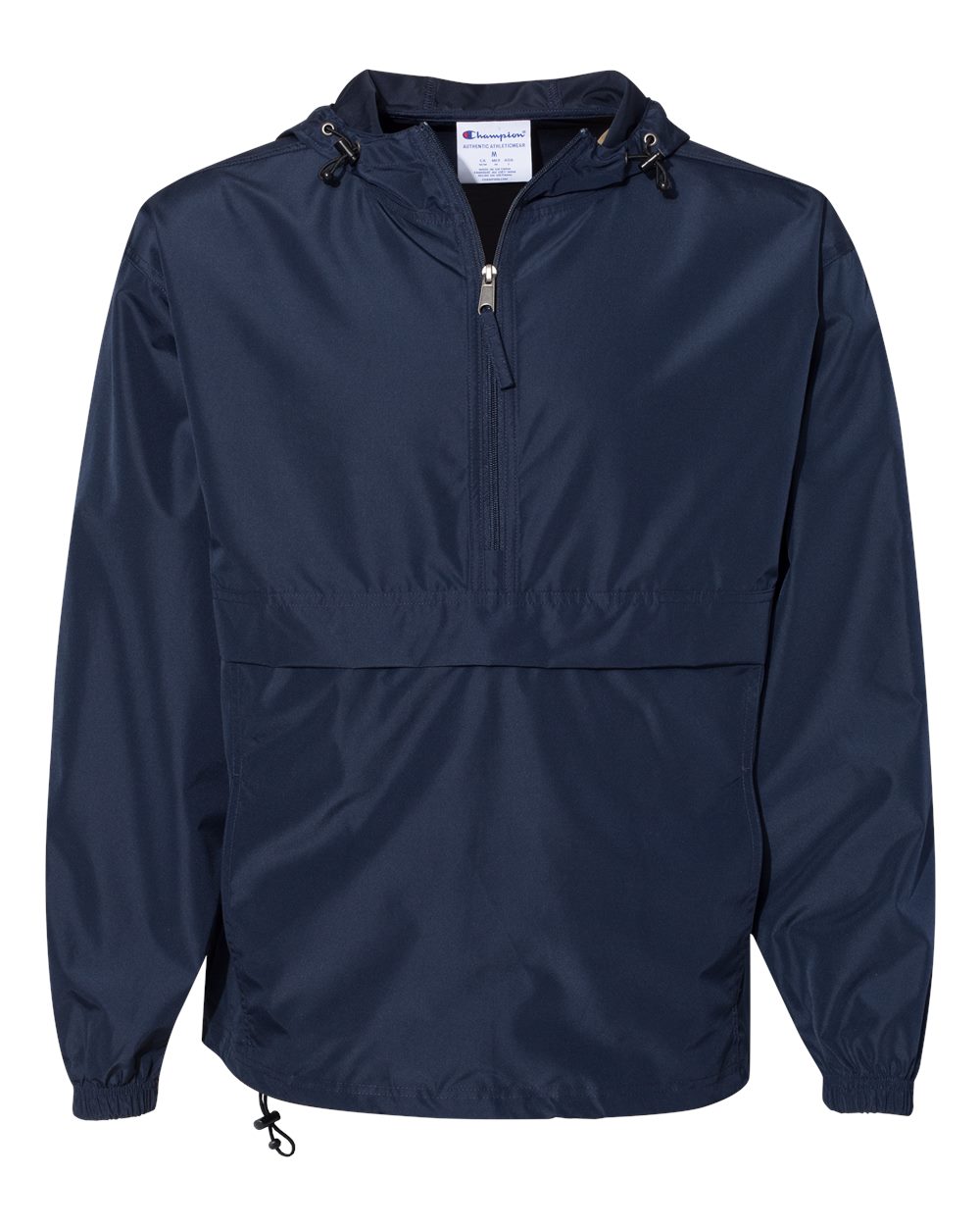 Champion Adult Packable Anorak Quarter-Zip Jacket - Navy