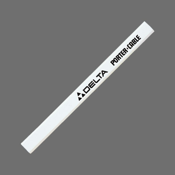 7" Carpenter Pencil - White