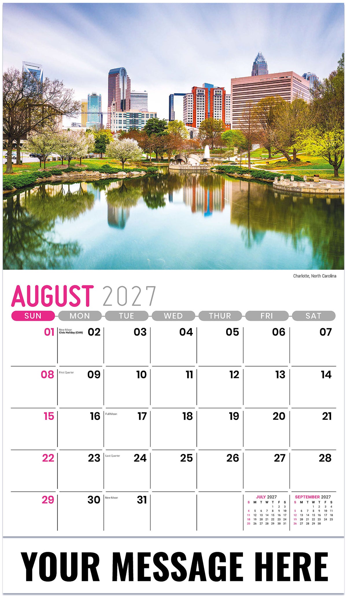 Scenes of Southeast USA - 2027 Promotional Calendar