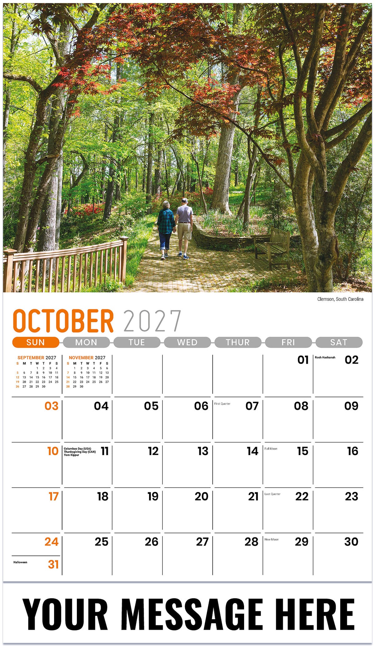 Scenes of Southeast USA - 2027 Promotional Calendar