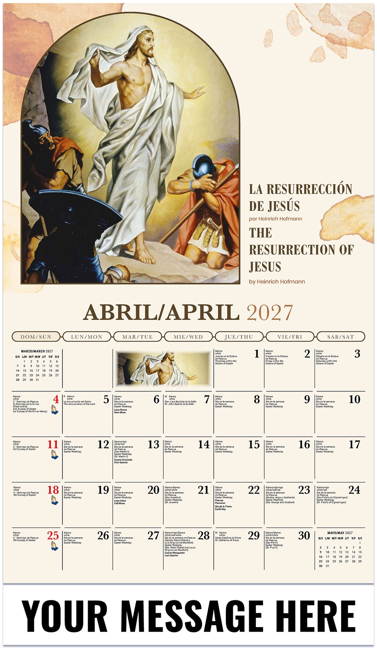 Catholic Inspirations (Bilingual) - 2027 Promotional Calendar