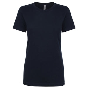 Next Level Ladies' Boyfriend T-Shirt - Midnight Navy