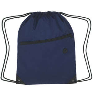 Sports Pack with Zipper HT_3065S - Navy Blue