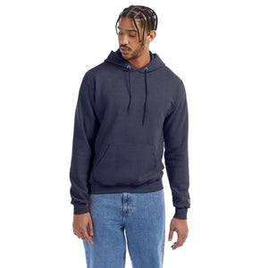 Champion Adult Powerblend® Pullover Hooded Sweatshirt - Navy Heather