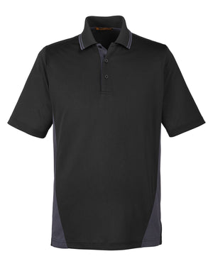 Harriton Men's Tall Flash Snag Protection Plus IL Colourblock Polo