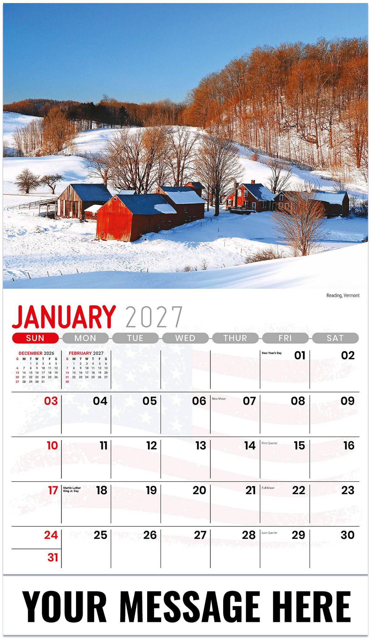 Scenes of America - 2027 Promotional Calendar
