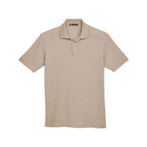 Harriton Blend-Tek Polo (Men's) ACM280W - Stone