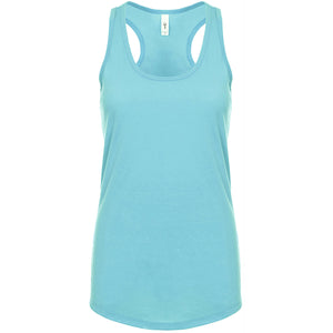 Next Level Ladies' Ideal Racerback Tank - Tahiti Blue