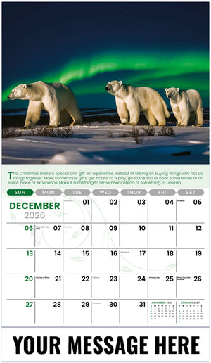 Go Green - 2027 Promotional Calendar