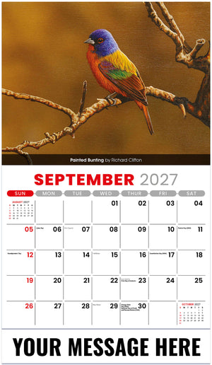 Garden Birds - 2027 Promotional Calendar