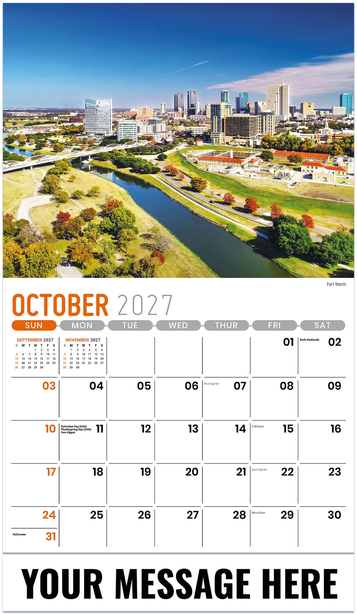 Scenes of Texas - 2027 Promotional Calendar